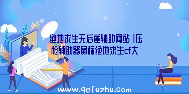 「绝地求生无后座辅助网站」|压枪辅助器鼠标绝地求生cf大